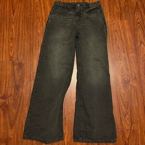 Old Navy Girls high rise baggy wide-leg jeans